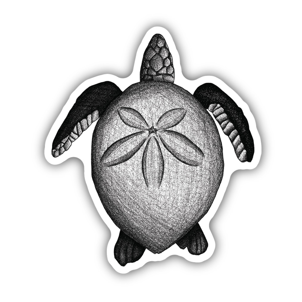 Stickers Northwest, 3", Sticker, Turtle